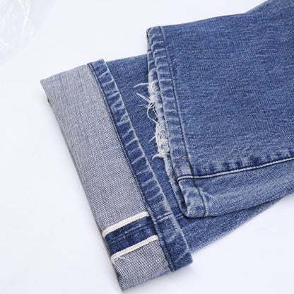 Chrome hearts CRS BTN Cross Ball Button Denim Pants Size 30