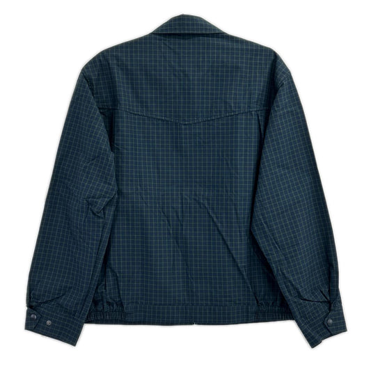 UNUSED 26SS Checkered Cotton Blouson Jacket Green Size 2