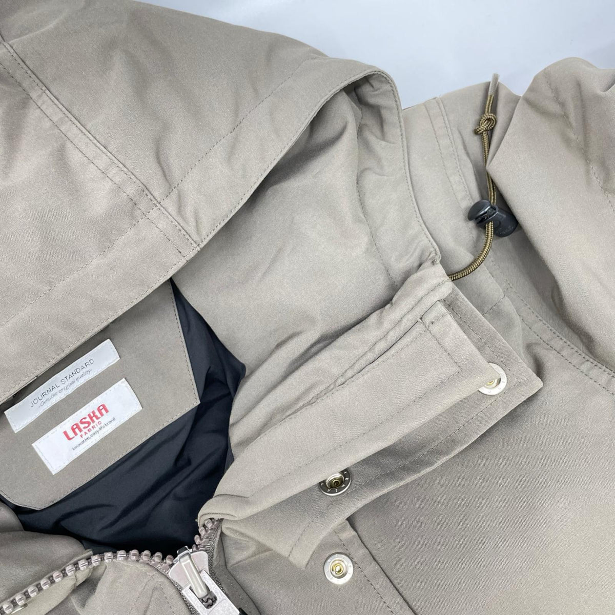 JOURNALSTANDARD LASKA Down Coat Polyester Greige Size L