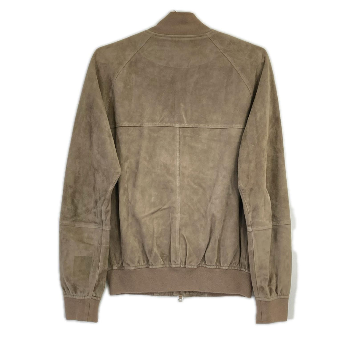 EMMETI MARCUS Suede Blouson Jacket Beige Size 44