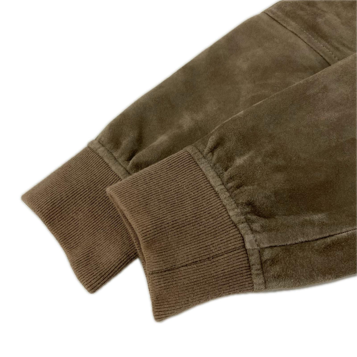 EMMETI MARCUS Suede Blouson Jacket Beige Size 44