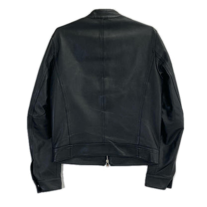 EMMETI GIAPPONE-078 JURI Lambskin Rider Jacket Size 44