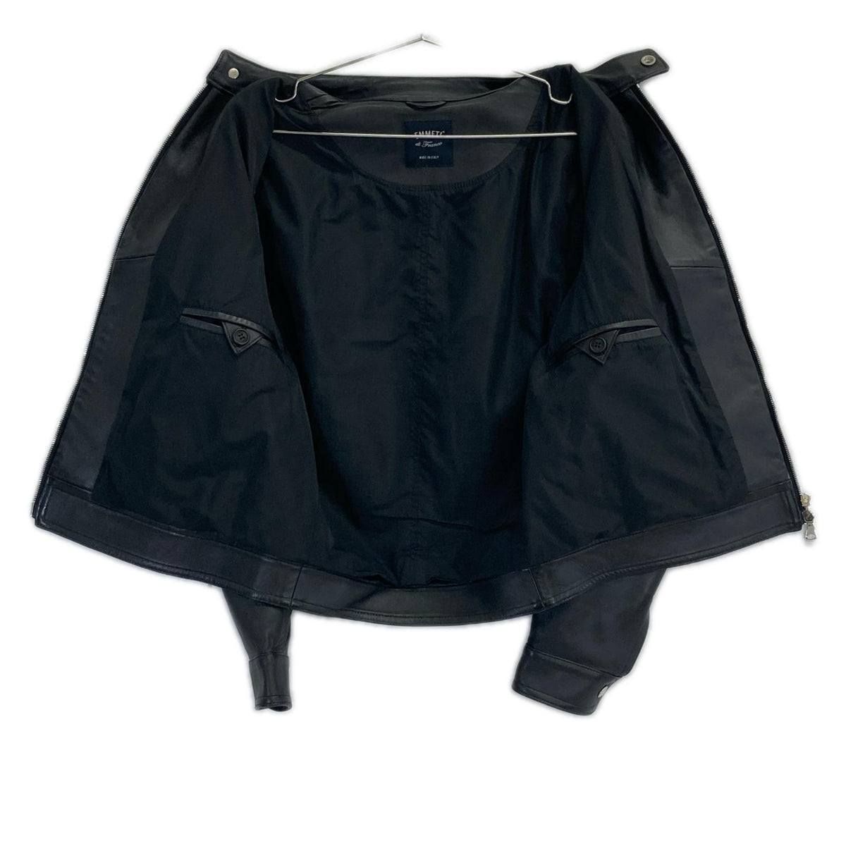 EMMETI GIAPPONE-078 JURI Lambskin Rider Jacket Size 44