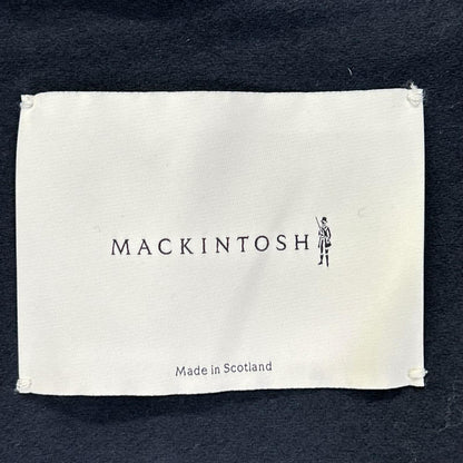 MACKINTOSH GR-1002D Cotton Balmacaan Coat Navy Size 34