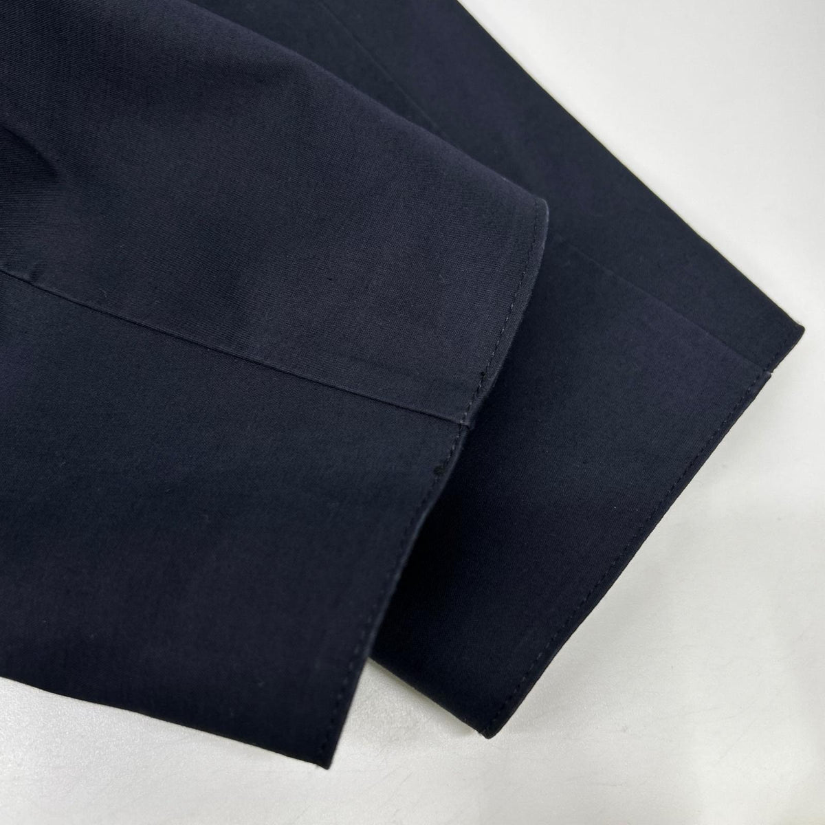 MACKINTOSH GR-1002D Cotton Balmacaan Coat Navy Size 34