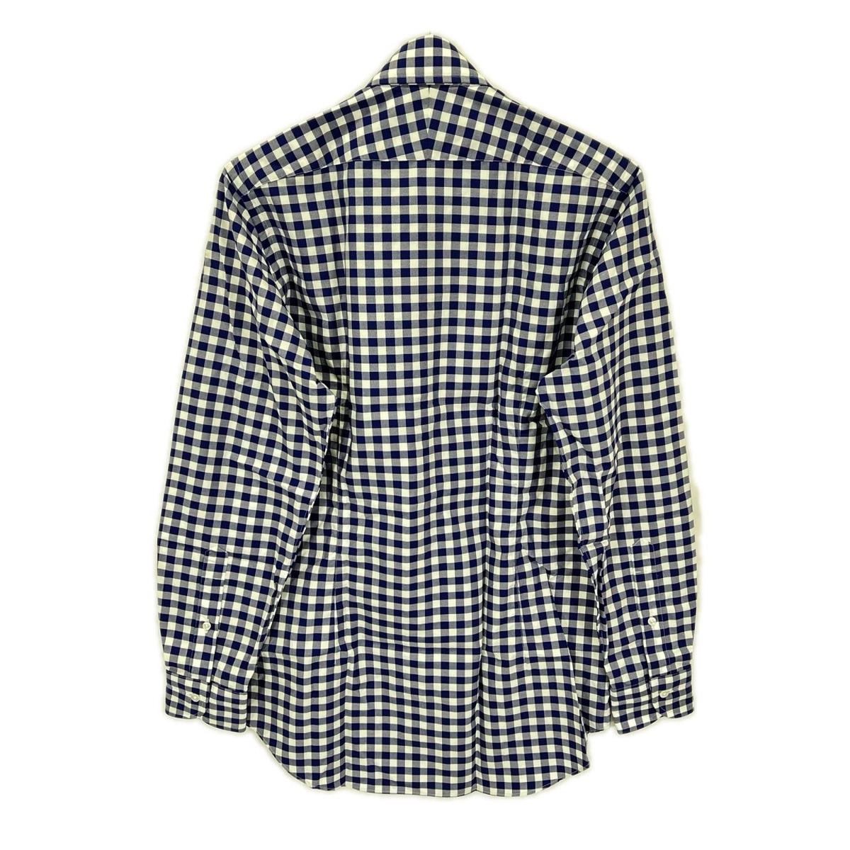 TOMORROWLAND PILGRIM Check Button-Down Black White Shirt Size 38