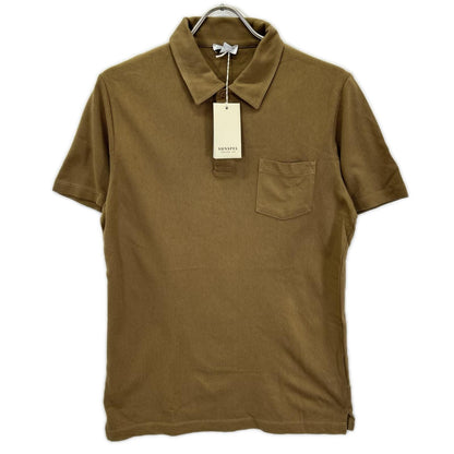 SUNSPEL Riviera Cotton Polo Beige Size 44