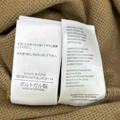 SUNSPEL Riviera Cotton Polo Beige Size 44