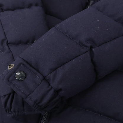 MONCLER Montgenevre Wool Down Jacket Navy Size 0