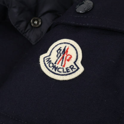 MONCLER Montgenevre Wool Down Jacket Navy Size 0
