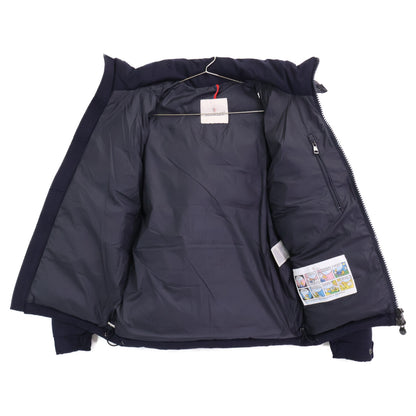 MONCLER Montgenevre Wool Down Jacket Navy Size 0