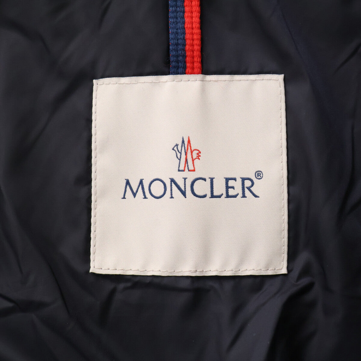 MONCLER Montgenevre Wool Down Jacket Navy Size 0