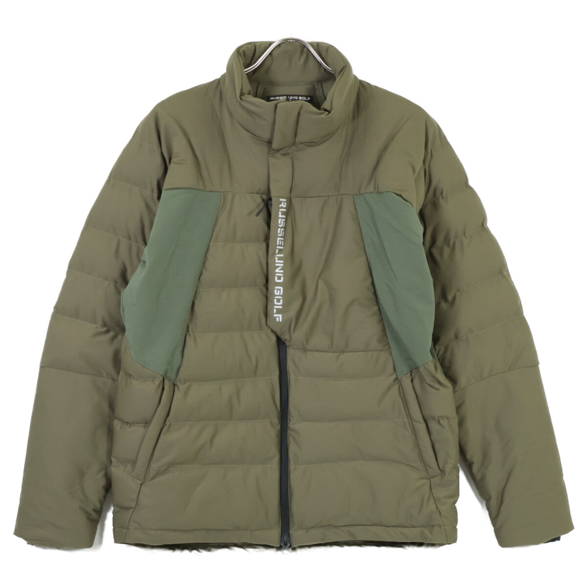 RUSSELUNO GOLF Padded Jacket Khaki Size 3