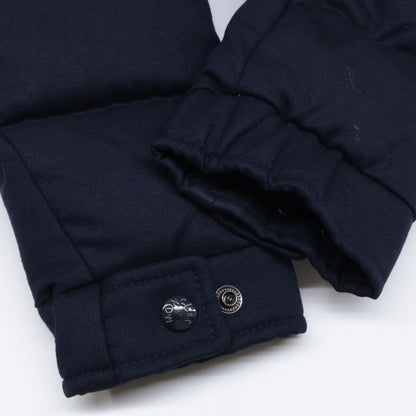 MONCLER Montgenevre Wool Down Jacket Navy Size 0