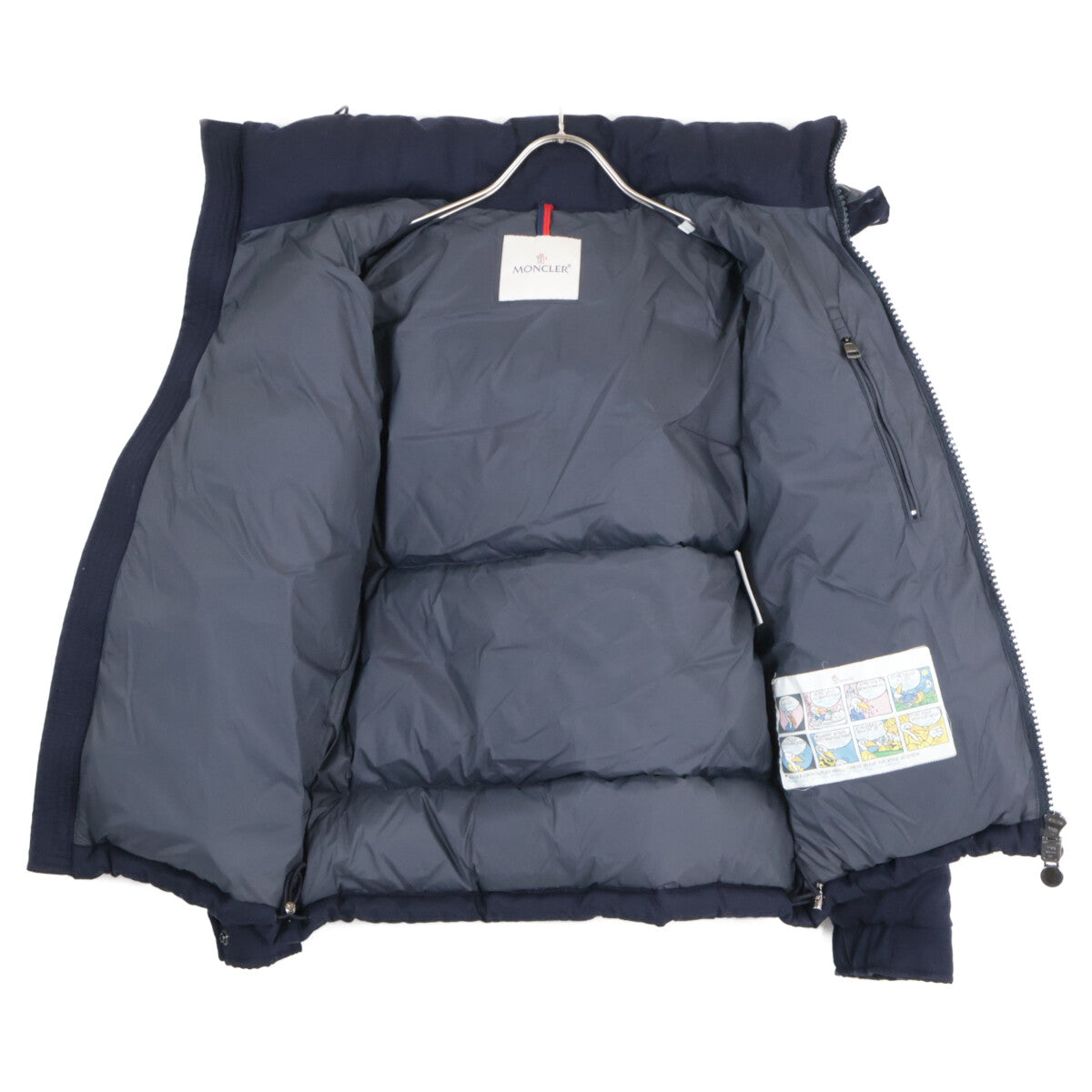 MONCLER Montgenevre Wool Down Jacket Navy Size 0