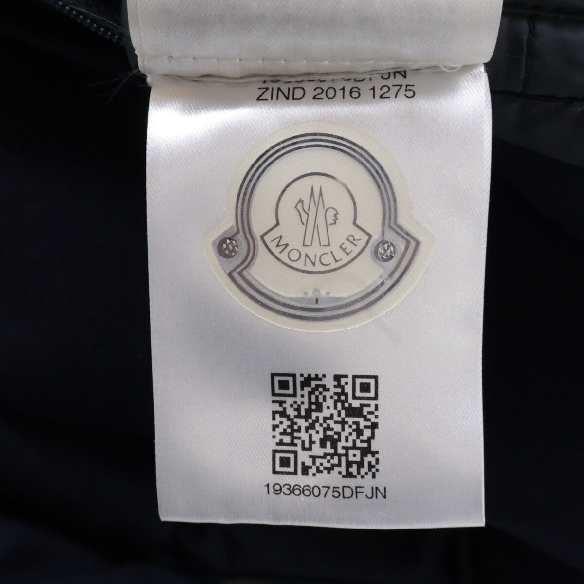 MONCLER Montgenevre Wool Down Jacket Navy Size 0