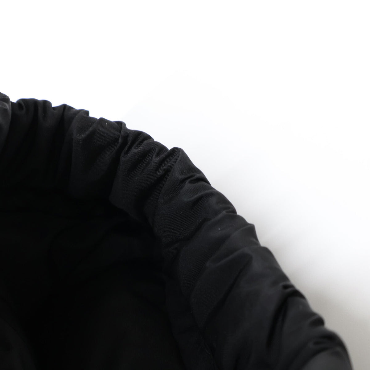 PRADA SGY091 Triangle Logo Down Jacket Black Size 54