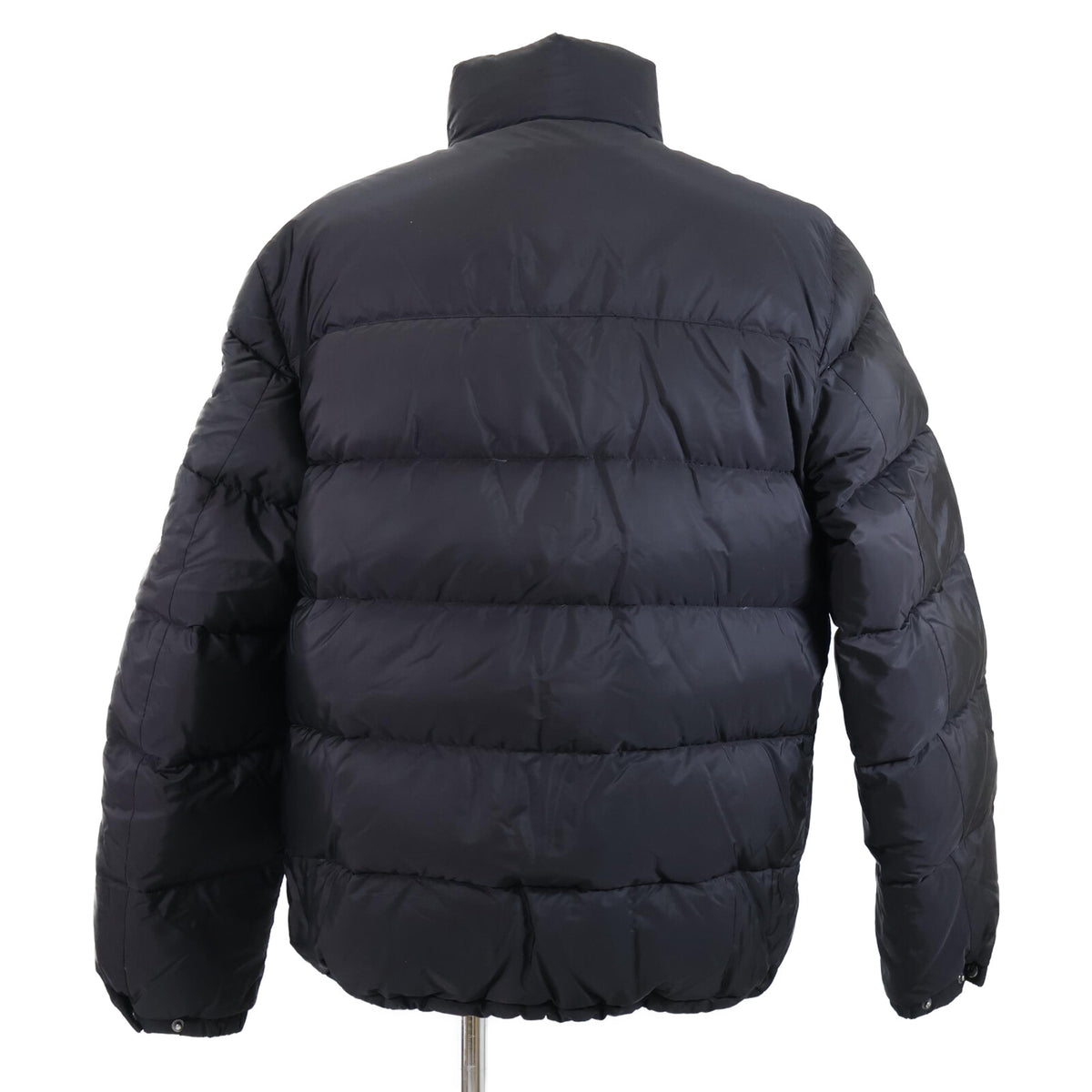 PRADA SGY091 Triangle Logo Down Jacket Black Size 54