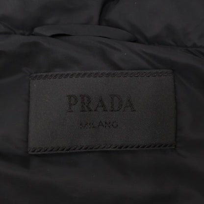 PRADA SGY091 Triangle Logo Down Jacket Black Size 54