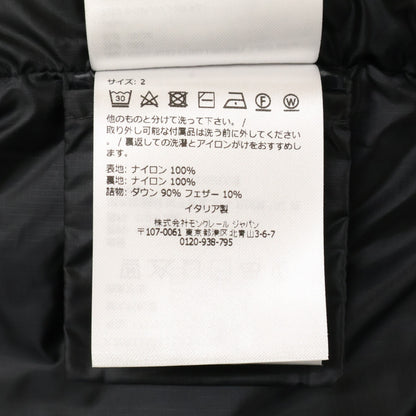 MONCLER 25' COUYERE Down Jacket Black Size 2