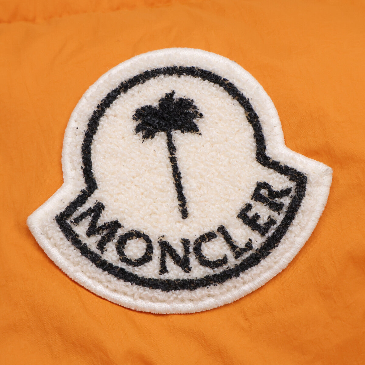 MONCLER GENIUS Palm Angels ANTORA Down Jacket Orange Size 0