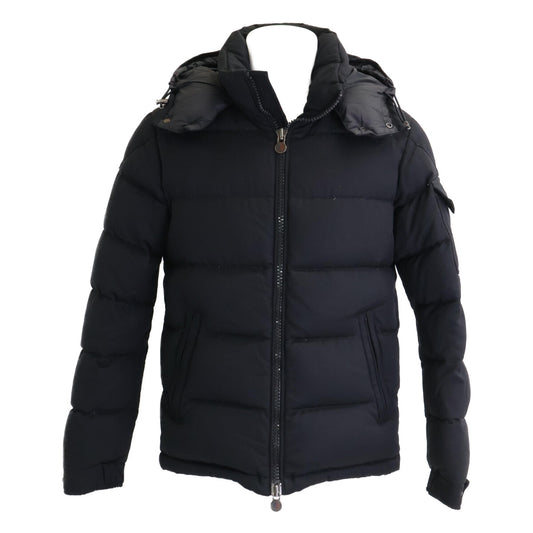 MONCLER MONTGENEVRE Down Jacket Black Size 1