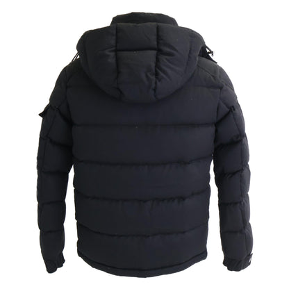 MONCLER MONTGENEVRE Down Jacket Black Size 1