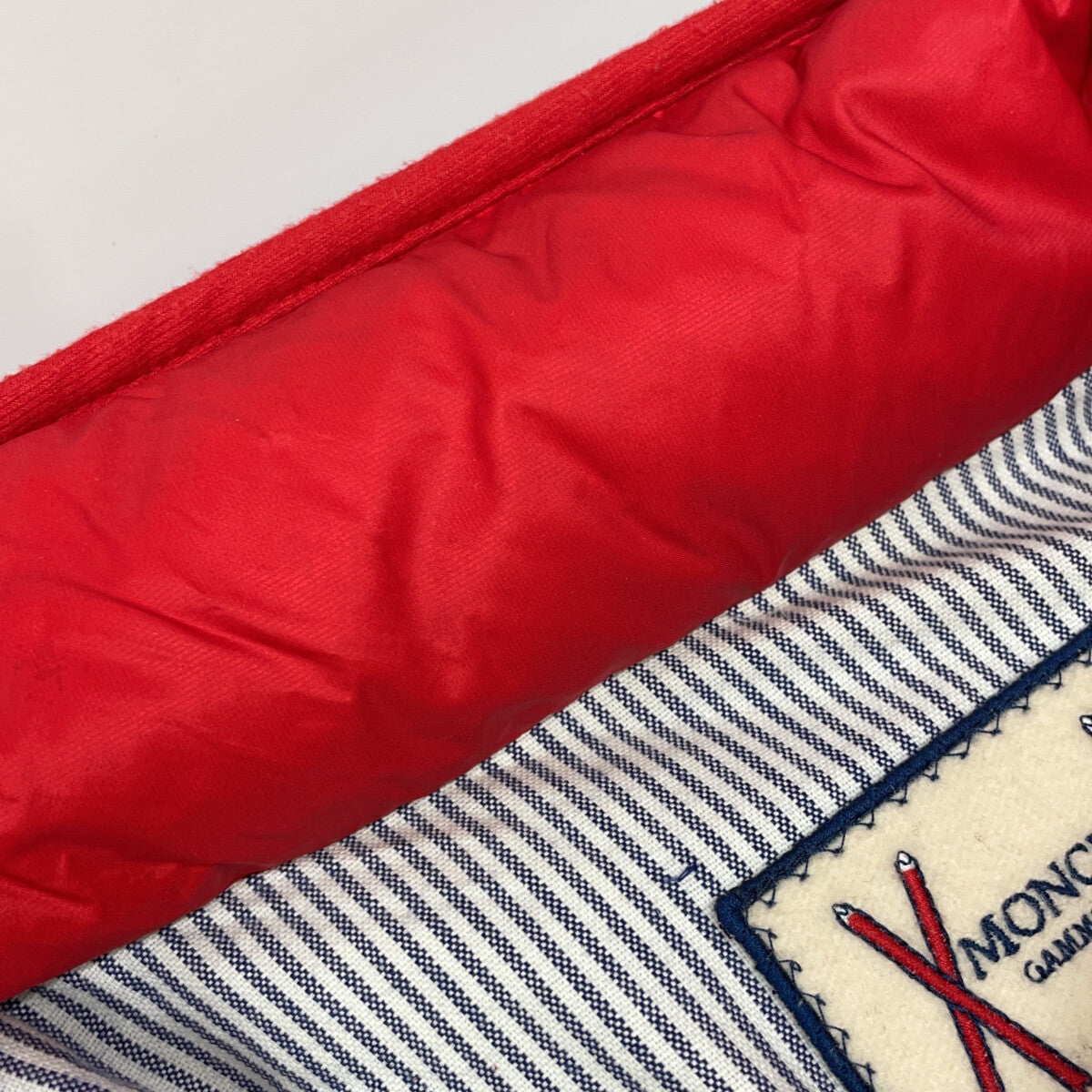 MONCLER Gamme Bleu Down Jacket Red Size 2