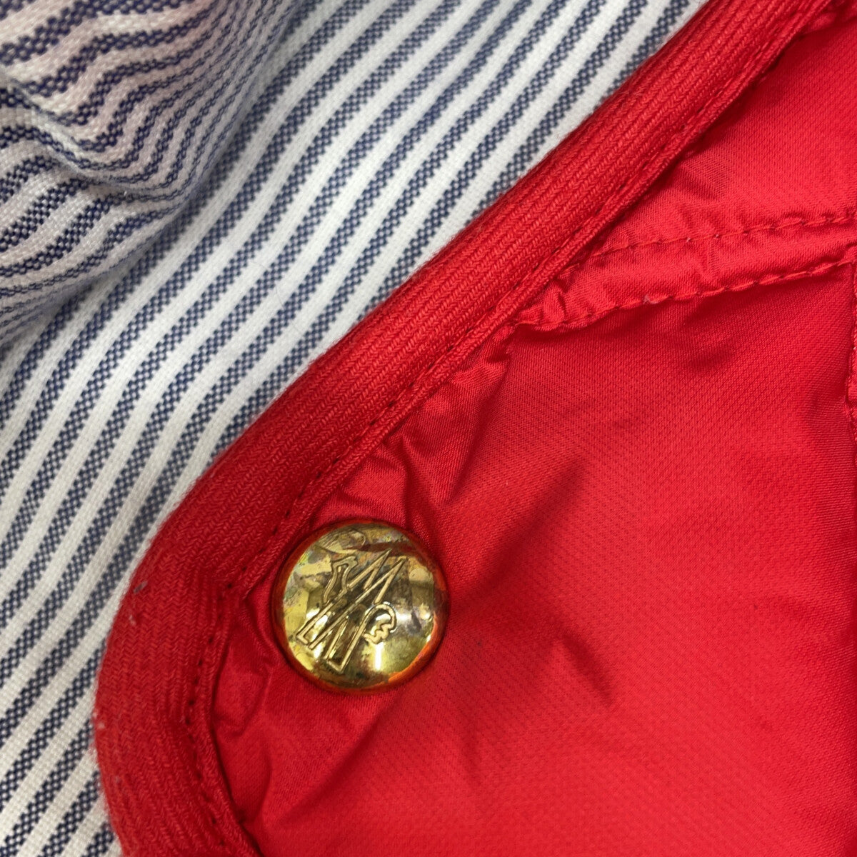 MONCLER Gamme Bleu Down Jacket Red Size 2