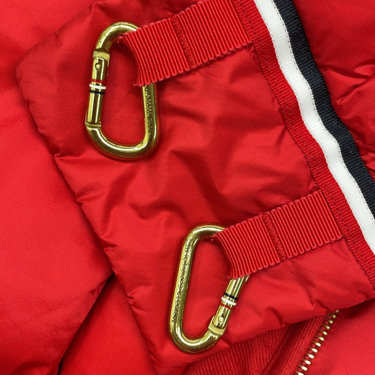MONCLER Gamme Bleu Down Jacket Red Size 2