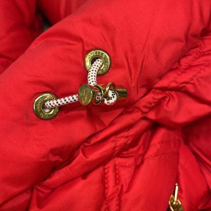 MONCLER Gamme Bleu Down Jacket Red Size 2