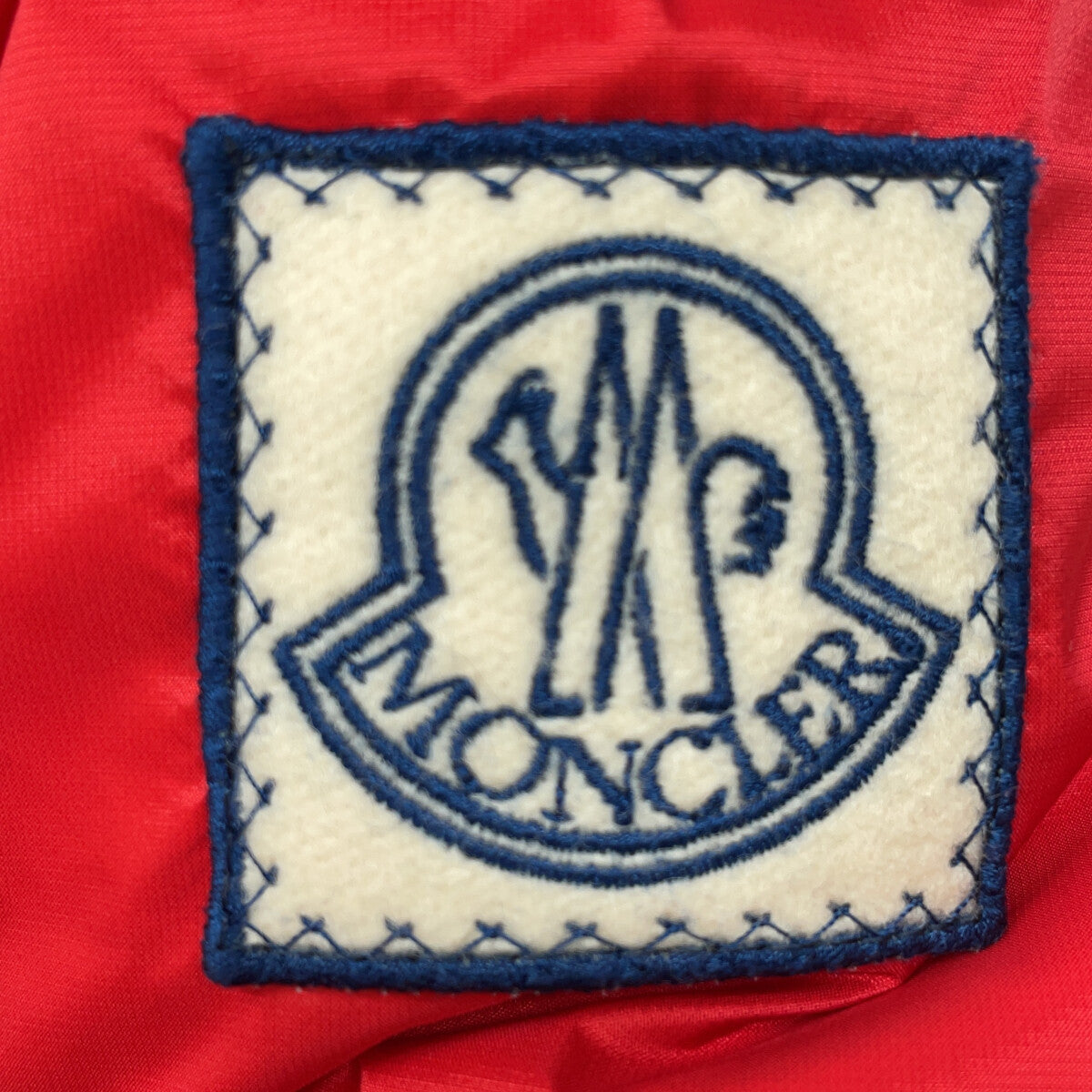 MONCLER Gamme Bleu Down Jacket Red Size 2