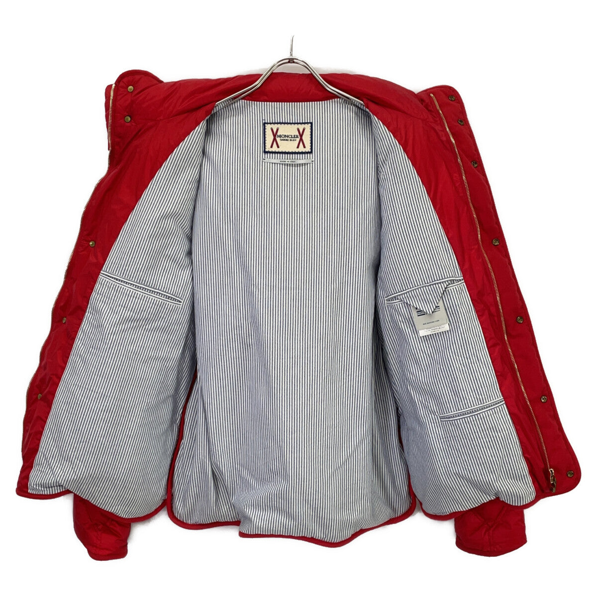 MONCLER Gamme Bleu Down Jacket Red Size 2