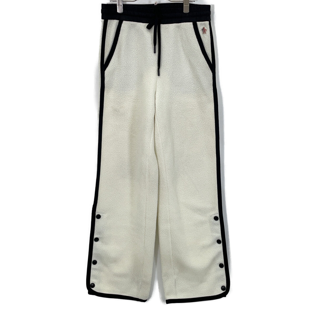 MONCLER 19 Grenoble Fleece Pants White Size XS