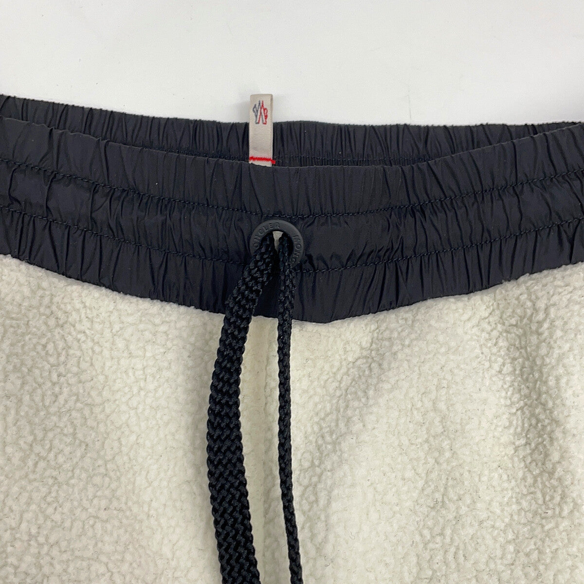 MONCLER 19 Grenoble Fleece Pants White Size XS