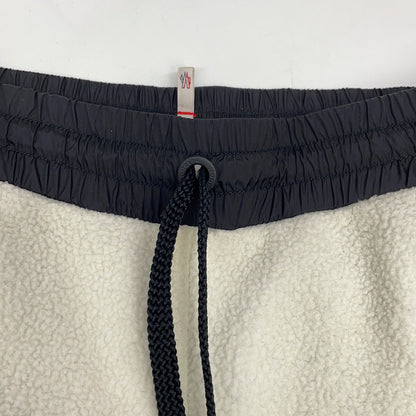 MONCLER 19 Grenoble Fleece Pants White Size XS