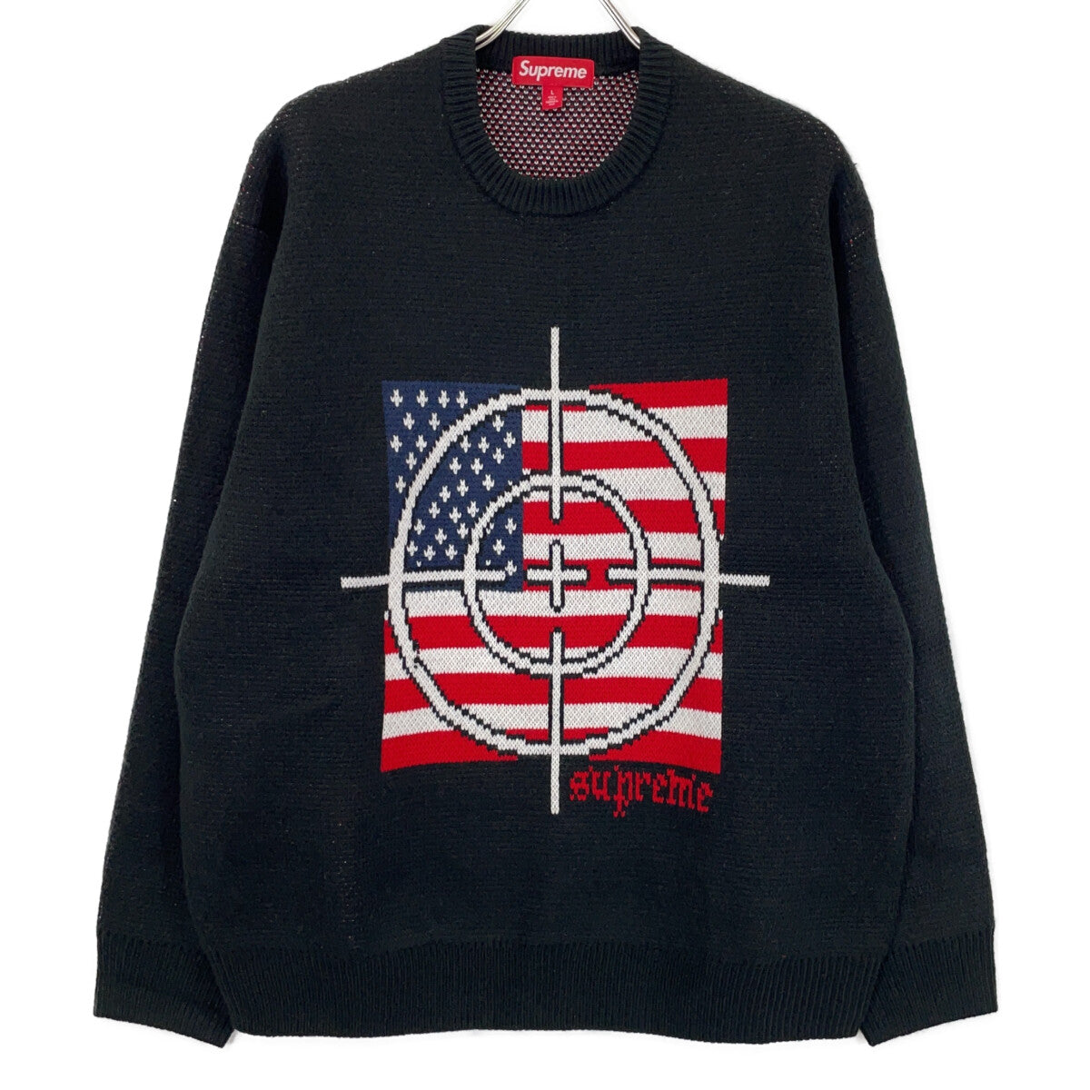 Supreme 25FW Target Sweater Black Size L