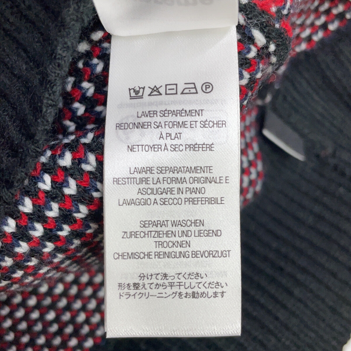 Supreme 25FW Target Sweater Black Size L