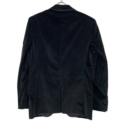 DOLCE&GABBANA Black Velour Tailored Blazer