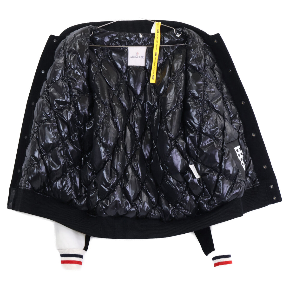 MONCLER x Fragment SVEN Stadium Jacket Black/White Size 3