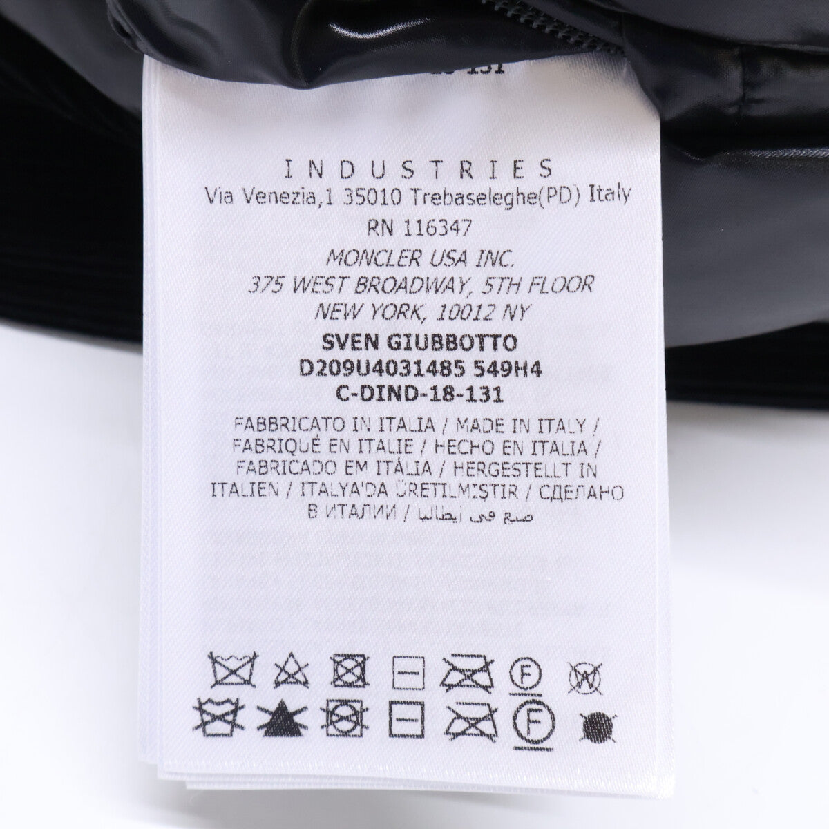 MONCLER x Fragment SVEN Stadium Jacket Black/White Size 3