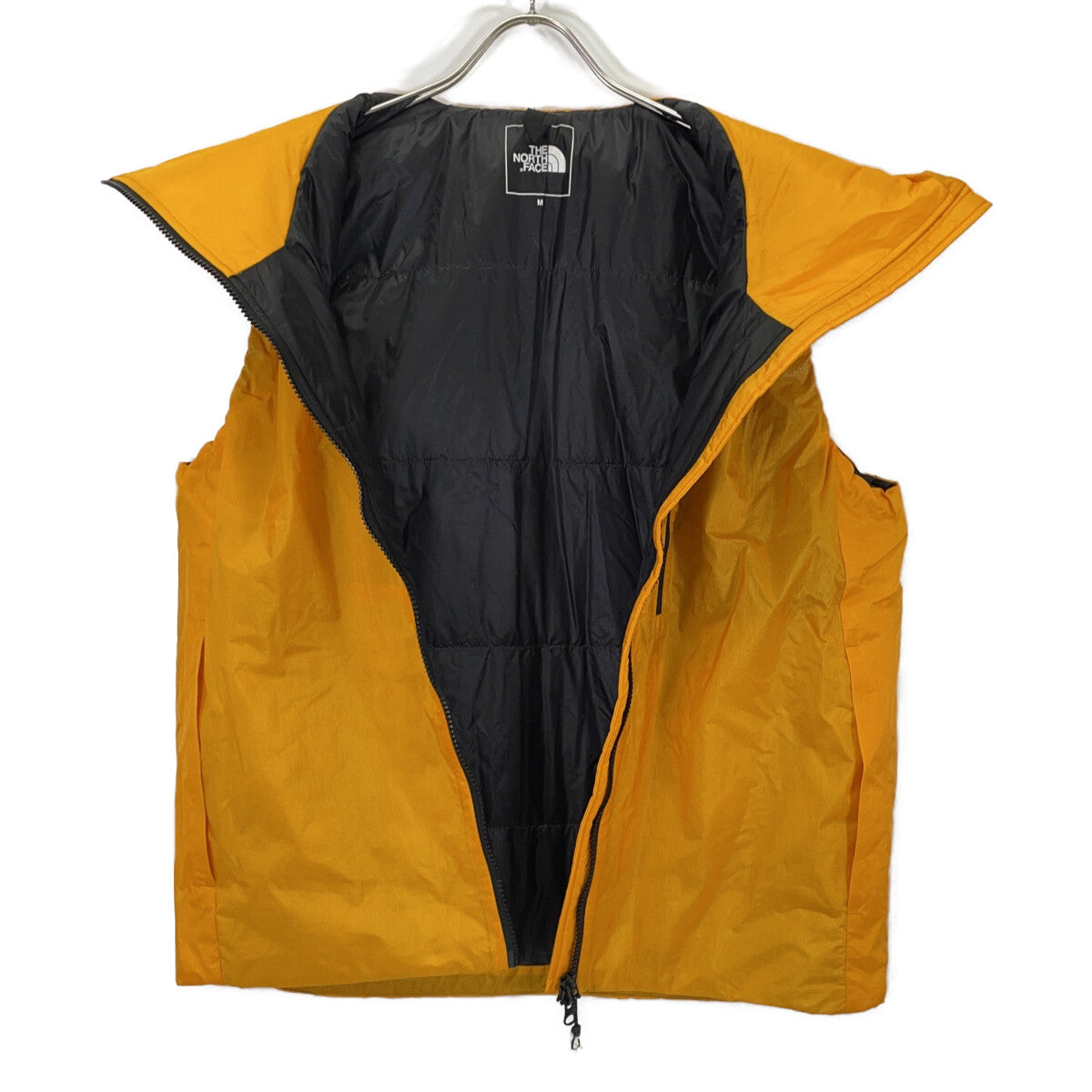 THE NORTH FACE Yellow Hedge Over Vest Nylon Size M