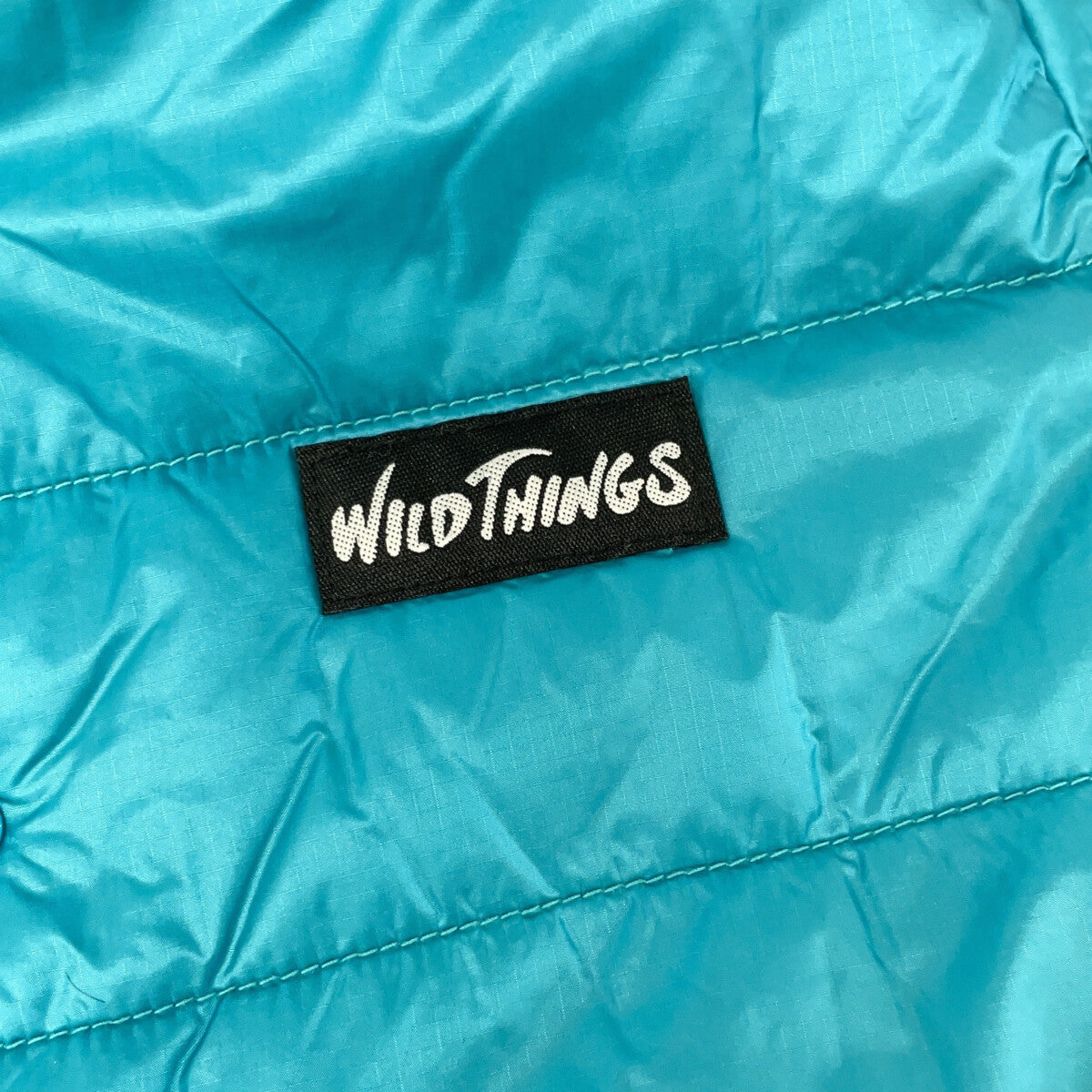 WILD THINGS x DENIM DUNGAREE Collarless Jacket Blue Size 1