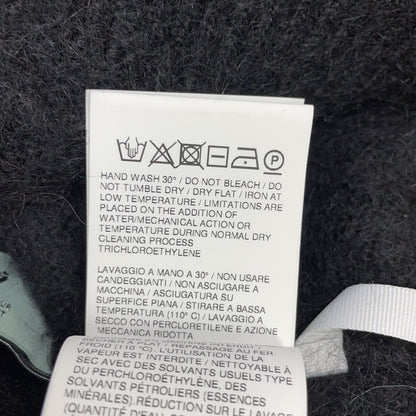 OFF-WHITE Mohair Knit Cardigan Black/Blue Size XS