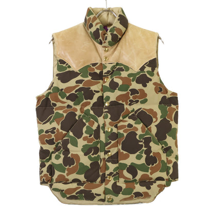 Rocky Mountain Featherbed Camouflage Down Vest Size 38