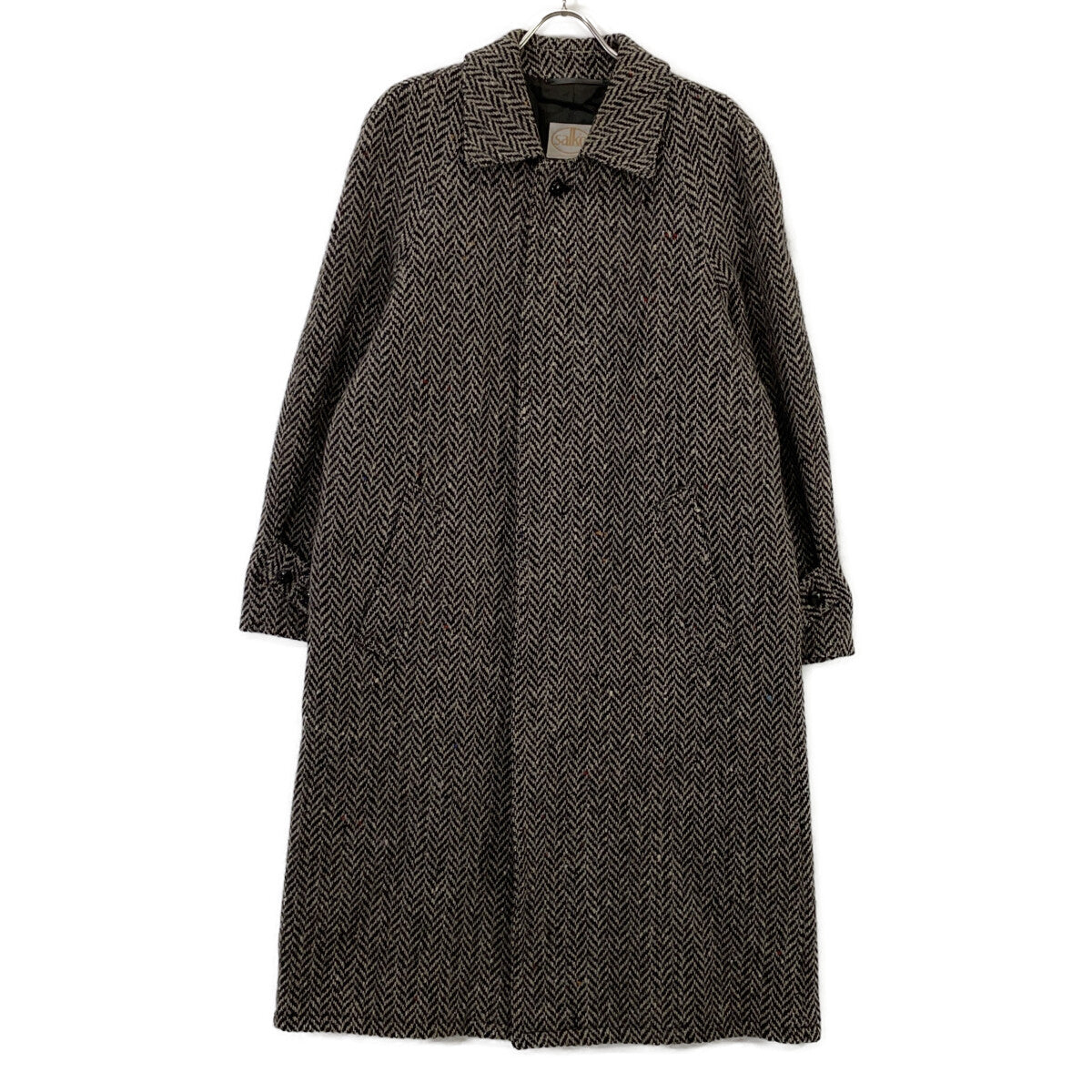 SALCO Australian Ultra Fine Merino Loden Coat Brown Size 48
