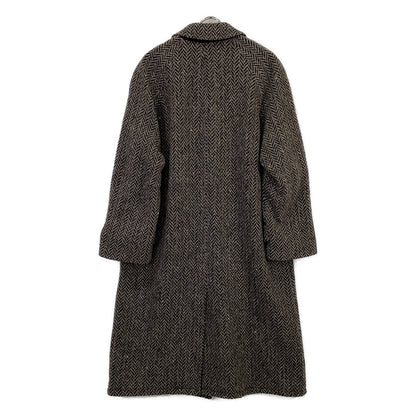 SALCO Australian Ultra Fine Merino Loden Coat Brown Size 48