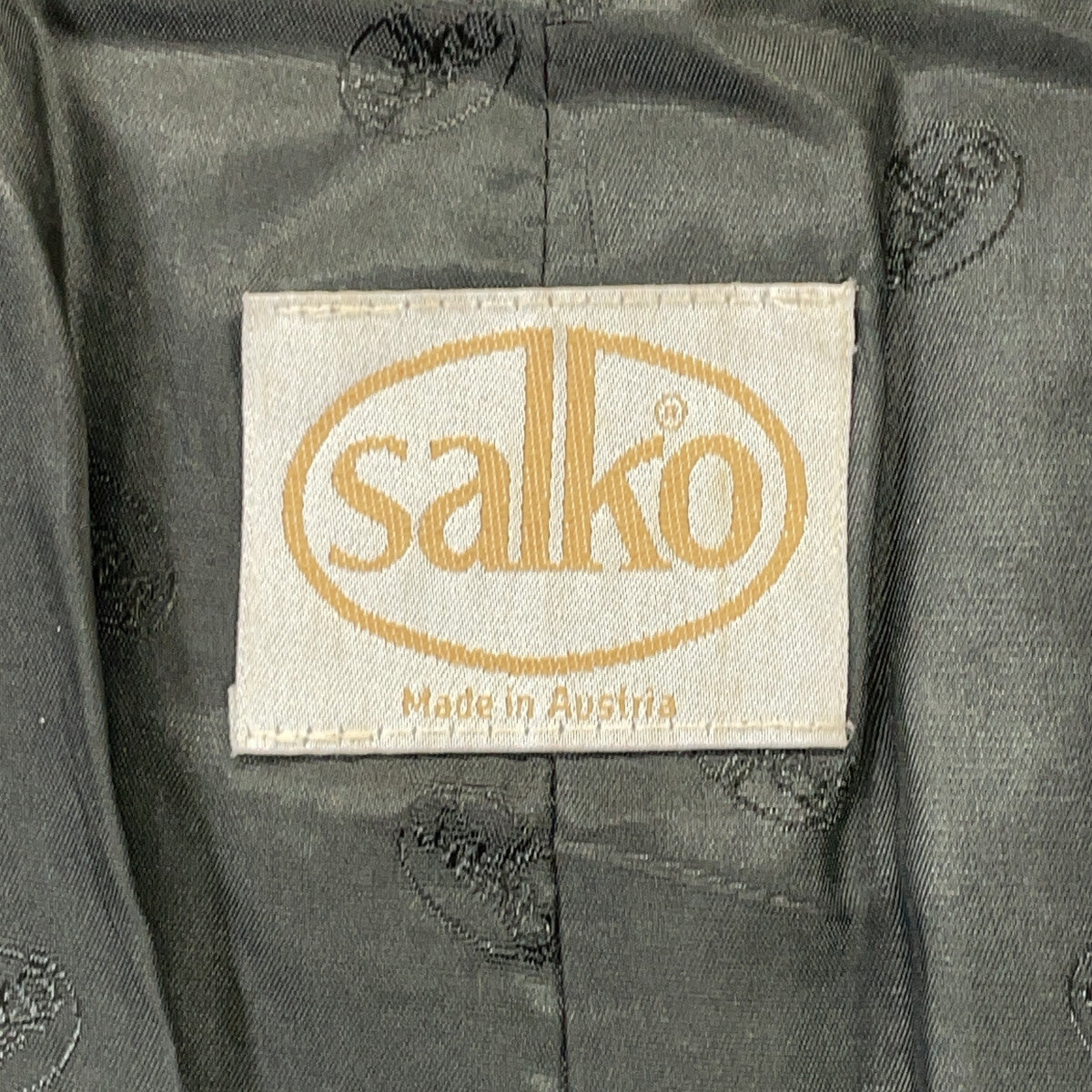 SALCO Australian Ultra Fine Merino Loden Coat Brown Size 48