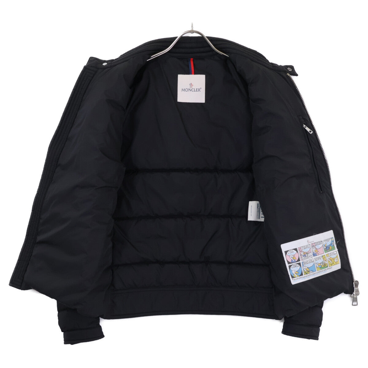 MONCLER AMIOT Nylon Down Jacket Black Size 0