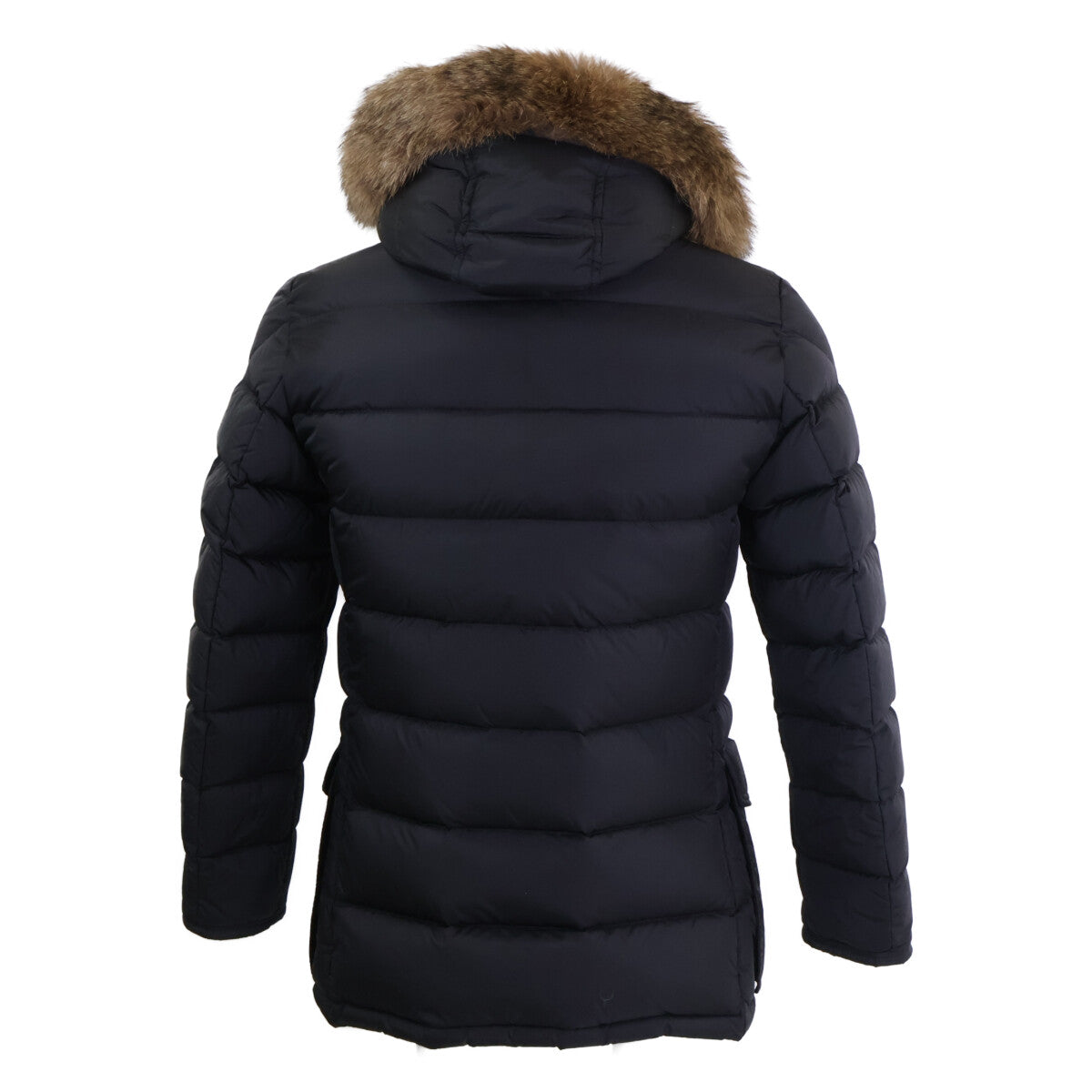 MONCLER CLUNY Hooded Down Jacket Black Size 0